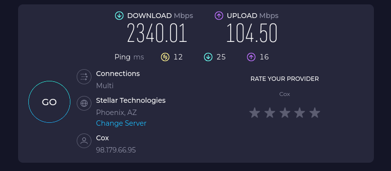 Speedtest